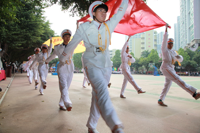 挥舞运动激情，，，，，共筑国际化教育梦