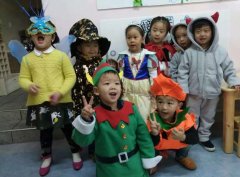 万圣节，，，，，，嗨翻天！[重庆市长寿mg冰球突破豪华版实验幼儿园]