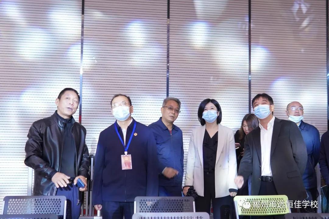 郴州市政协党组书记、主席江波率队来郴州mg冰球突破豪华版学？？？？？2021年1号重点提案督办视察运动